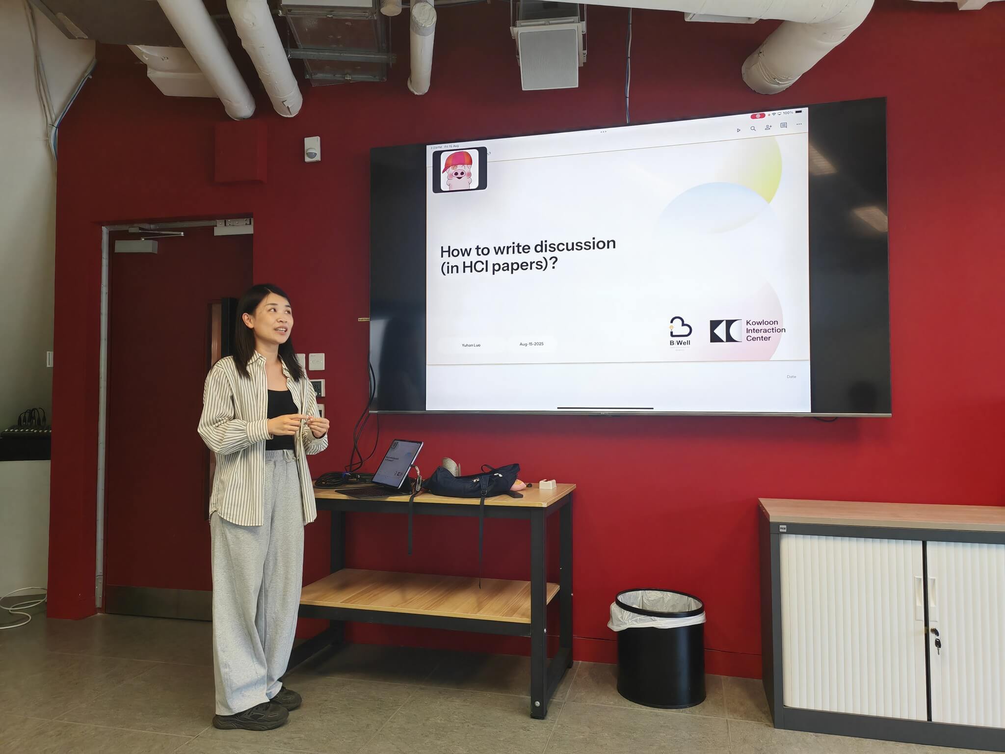 New Research Intern, Peilin