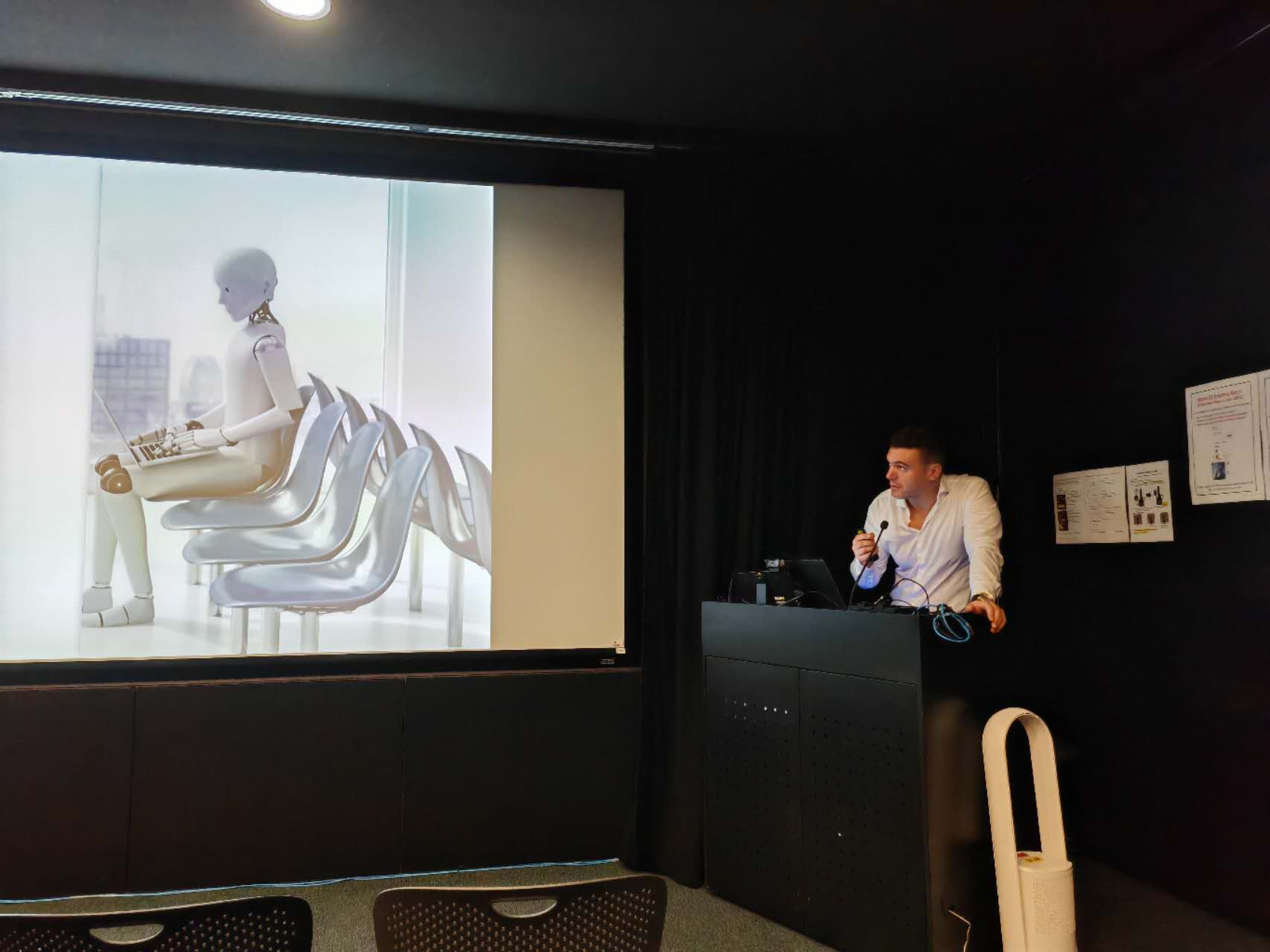 New Research Intern, Peilin