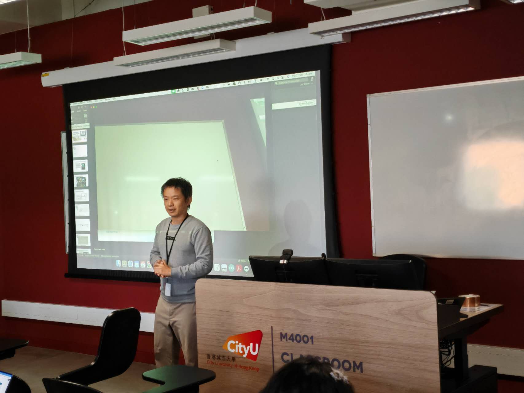 New Research Intern, Peilin