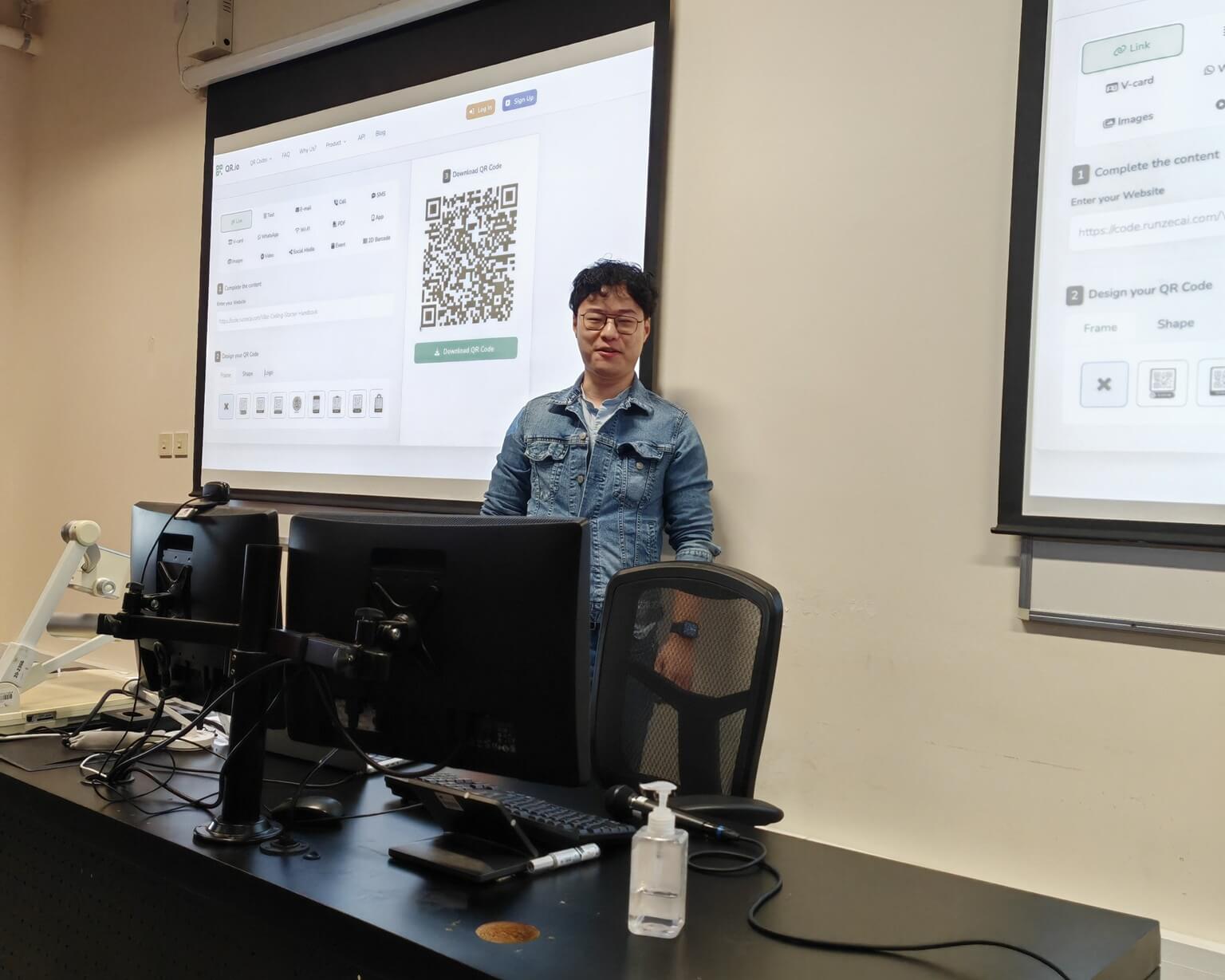 New Research Intern, Peilin