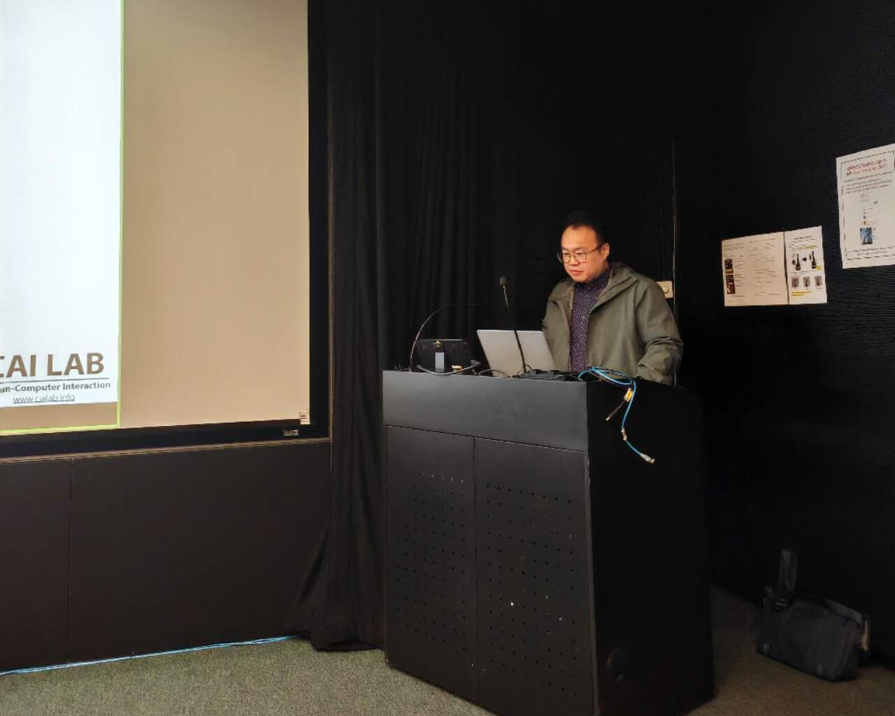 New Research Intern, Peilin