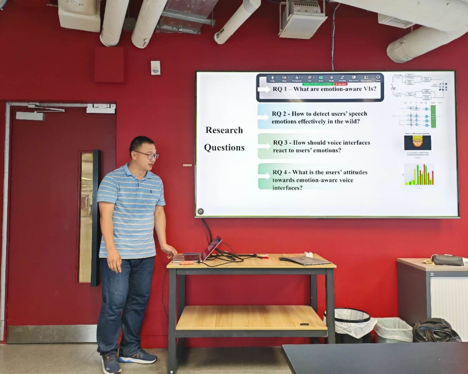 New Research Intern, Peilin